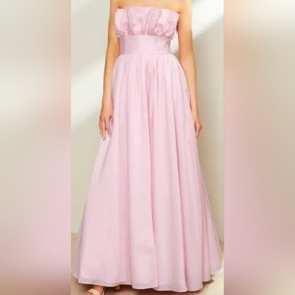 NWT ANTONIO MELANI BUBBLEGUM ESPERANZA MAXI DRESS SZ 12